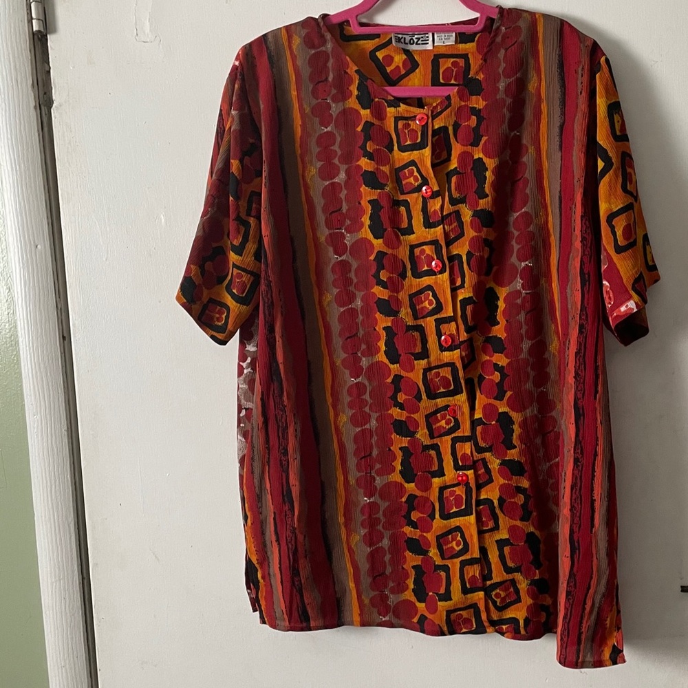Vintage 80s Groovy Top